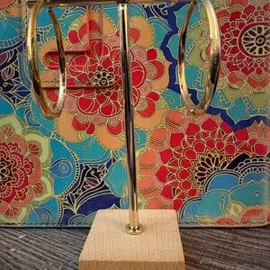 14k Yellow Gold Hoop Earrings